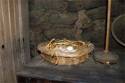 Eggs on the Sideboard at the Arnol Blackhouse