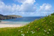 Cliff Beach - Bhaltos - Western Isles Photos
